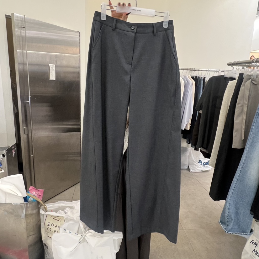 PORTS MOSS韓國代購女士新款時尚人氣休閑26春夏職業休閑褲PORTS MOSS休閑褲圖色1