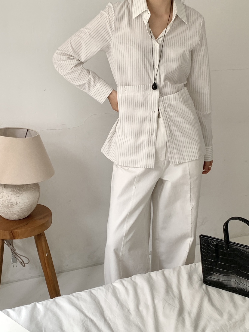 RE:OPENING東大門直郵女士新款時尚休閑26春夏襯衫蕾絲衫RE:OPENING襯衫/蕾絲衫