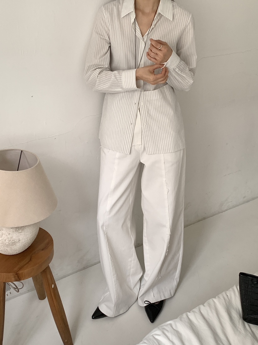 RE:OPENING東大門直郵女士新款時尚休閑26春夏襯衫蕾絲衫RE:OPENING襯衫/蕾絲衫