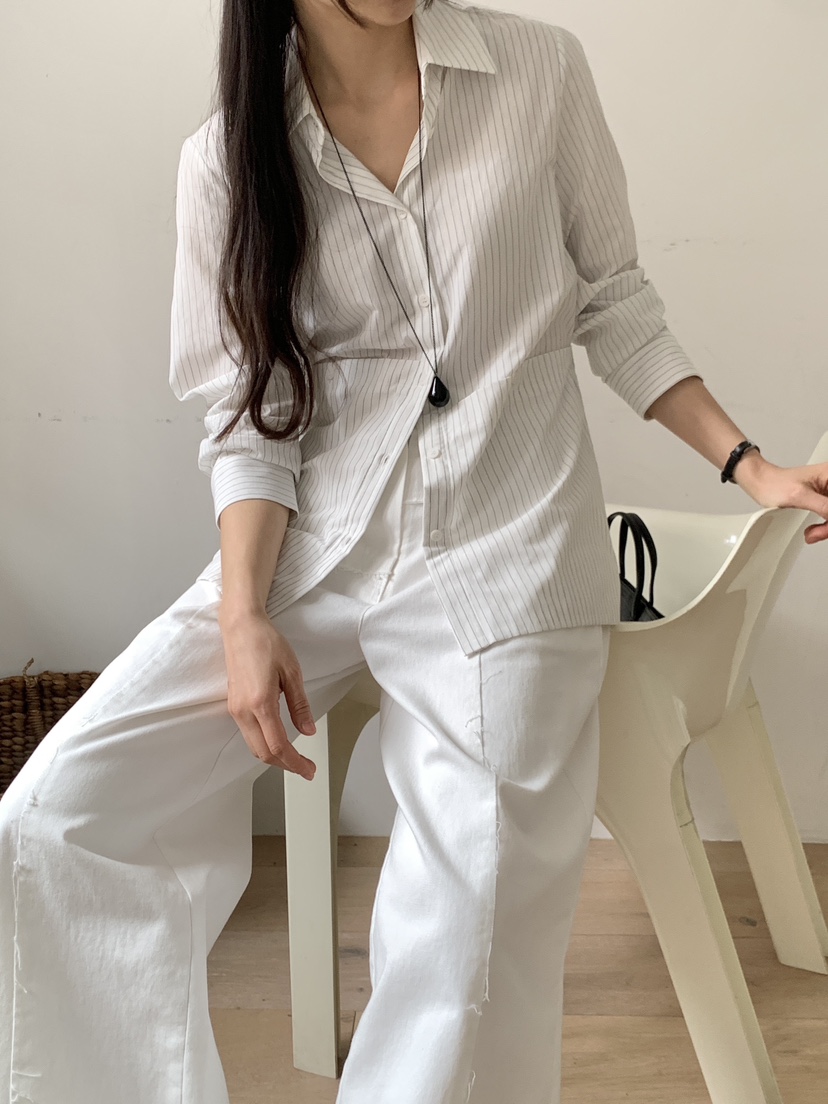 RE:OPENING東大門直郵女士新款時尚休閑26春夏襯衫蕾絲衫RE:OPENING襯衫/蕾絲衫