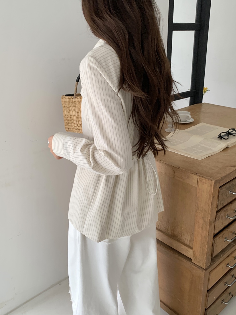 RE:OPENING東大門直郵女士新款時尚休閑26春夏襯衫蕾絲衫RE:OPENING襯衫/蕾絲衫