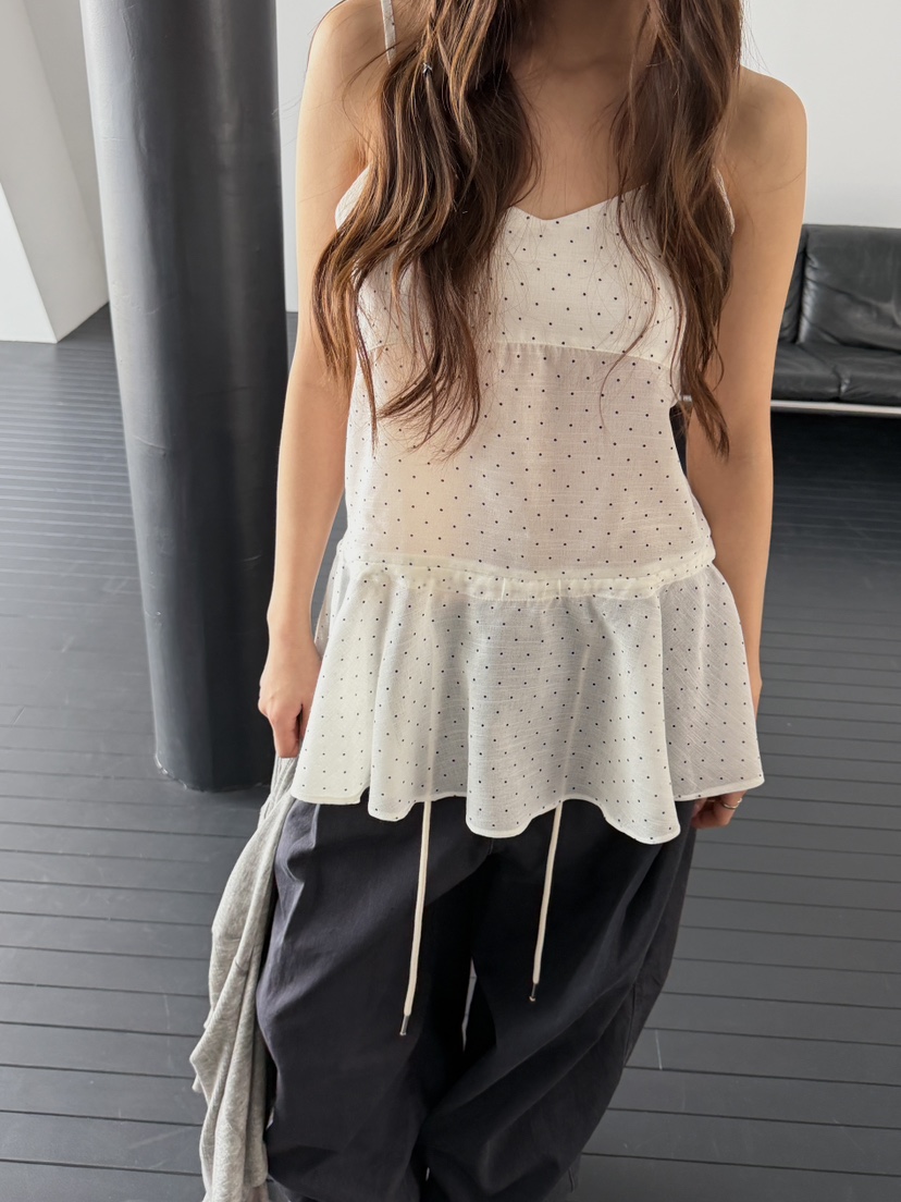 I MFACT韓國直郵女士新品職業推薦真品26春夏熱賣吊帶背心I MFACT吊帶/背心圖色2