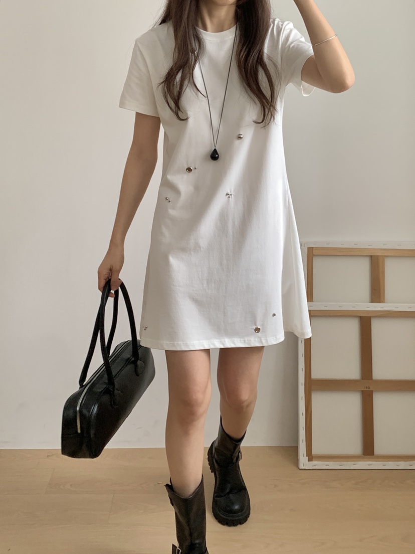 RE:OPENING韓國直郵女士新品職業休閑26春夏熱賣真品連衣裙RE:OPENING連衣裙