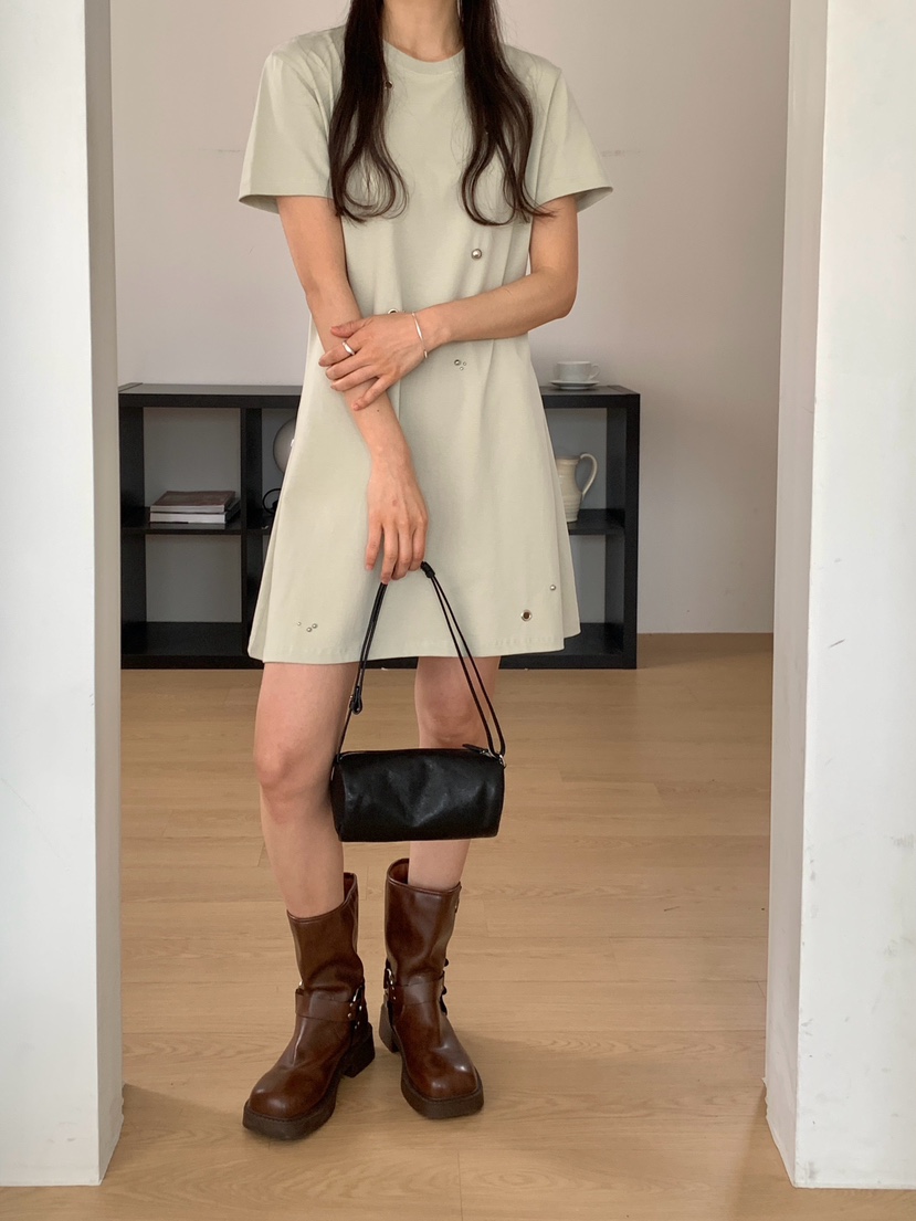 RE:OPENING韓國直郵女士新品職業休閑26春夏熱賣真品連衣裙RE:OPENING連衣裙