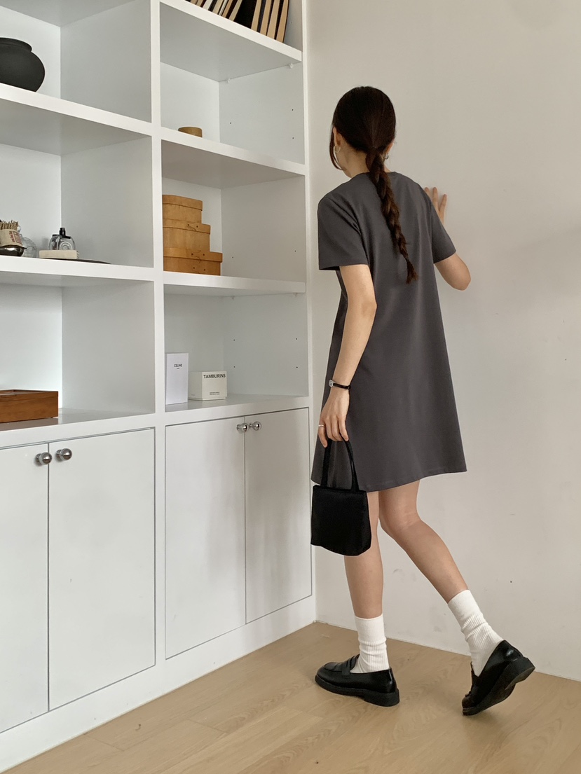 RE:OPENING韓國直郵女士新品職業休閑26春夏熱賣真品連衣裙RE:OPENING連衣裙