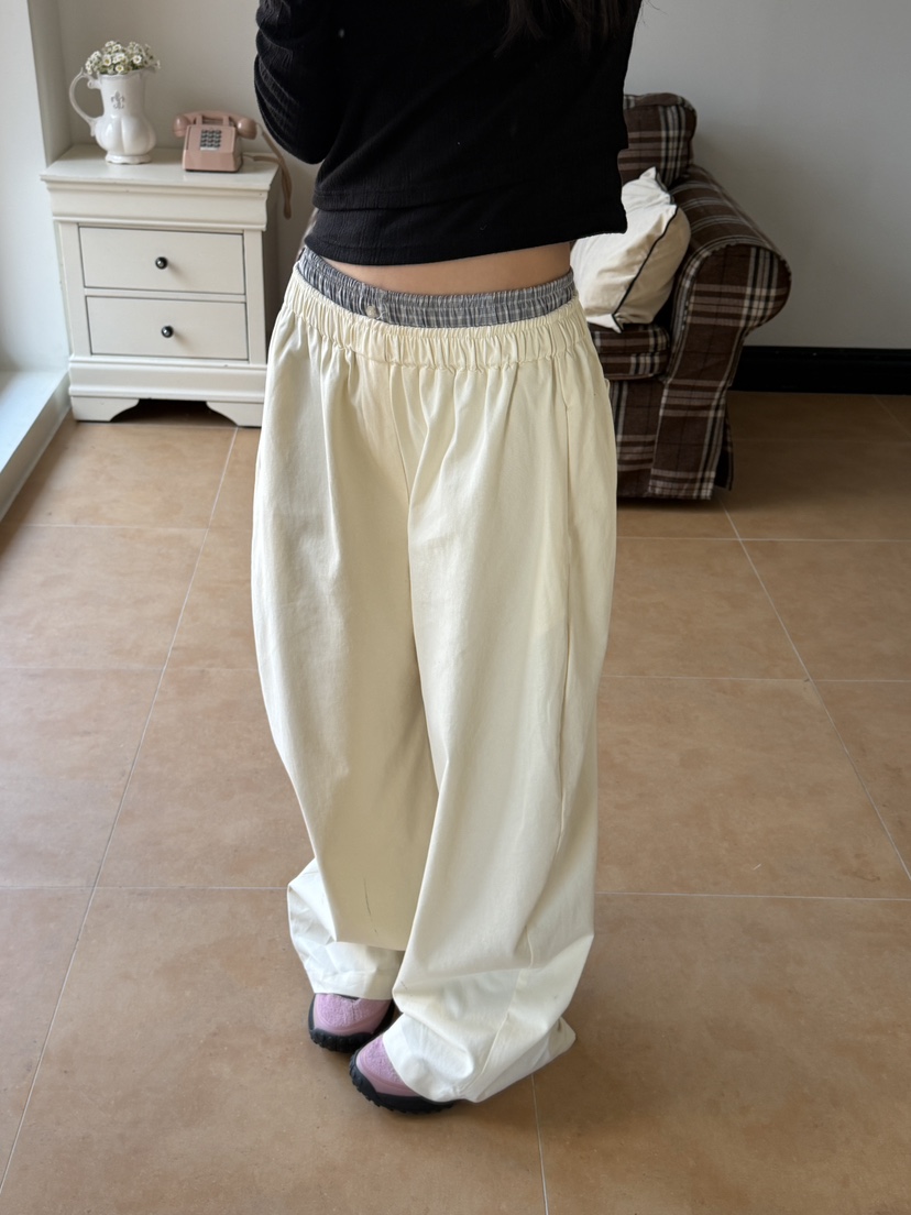 I MFACT東大門實拍女士新品休閑推薦熱賣26春夏真品休閑褲I MFACT休閑褲