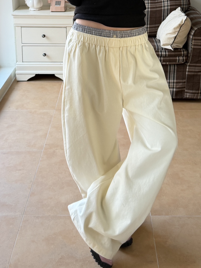 I MFACT東大門實拍女士新品休閑推薦熱賣26春夏真品休閑褲I MFACT休閑褲