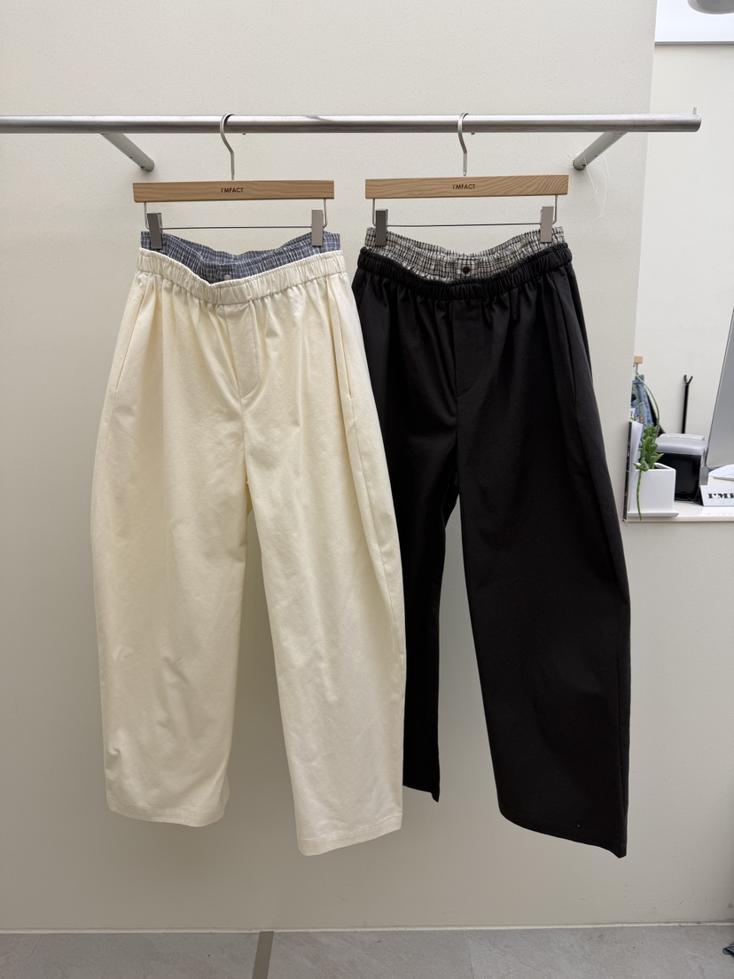 I MFACT東大門實拍女士新品休閑推薦熱賣26春夏真品休閑褲I MFACT休閑褲