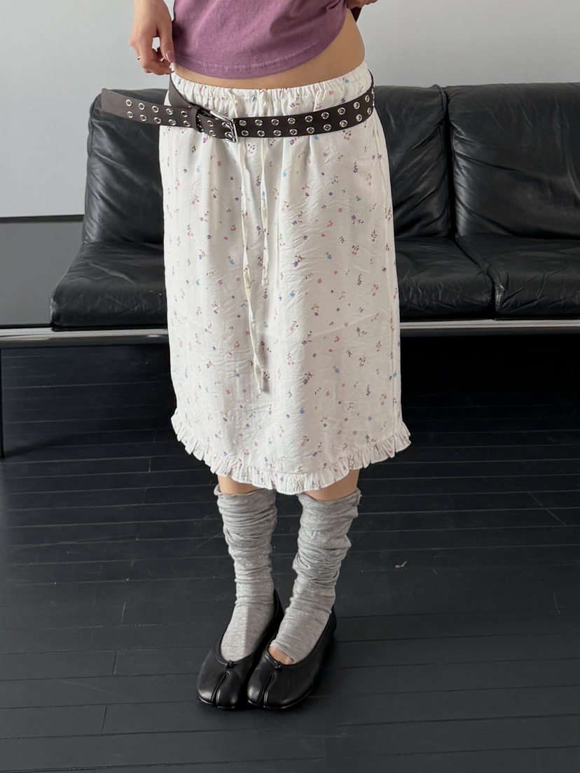 I MFACT東大門代購女士新品休閑人氣半身裙中短裙不含腰帶I MFACT半身裙/中短裙圖色1