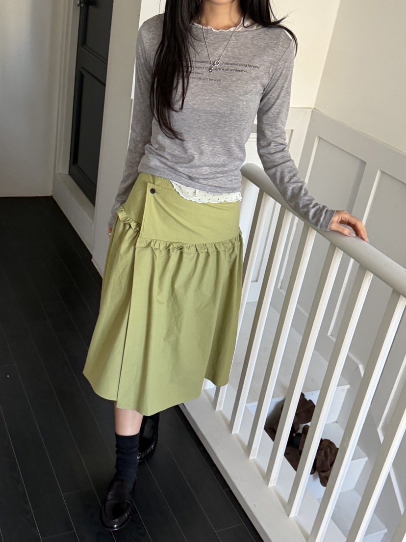 I MFACT韓國代購女裝新款人氣熱賣推薦職業半身裙中短裙I MFACT半身裙/中短裙