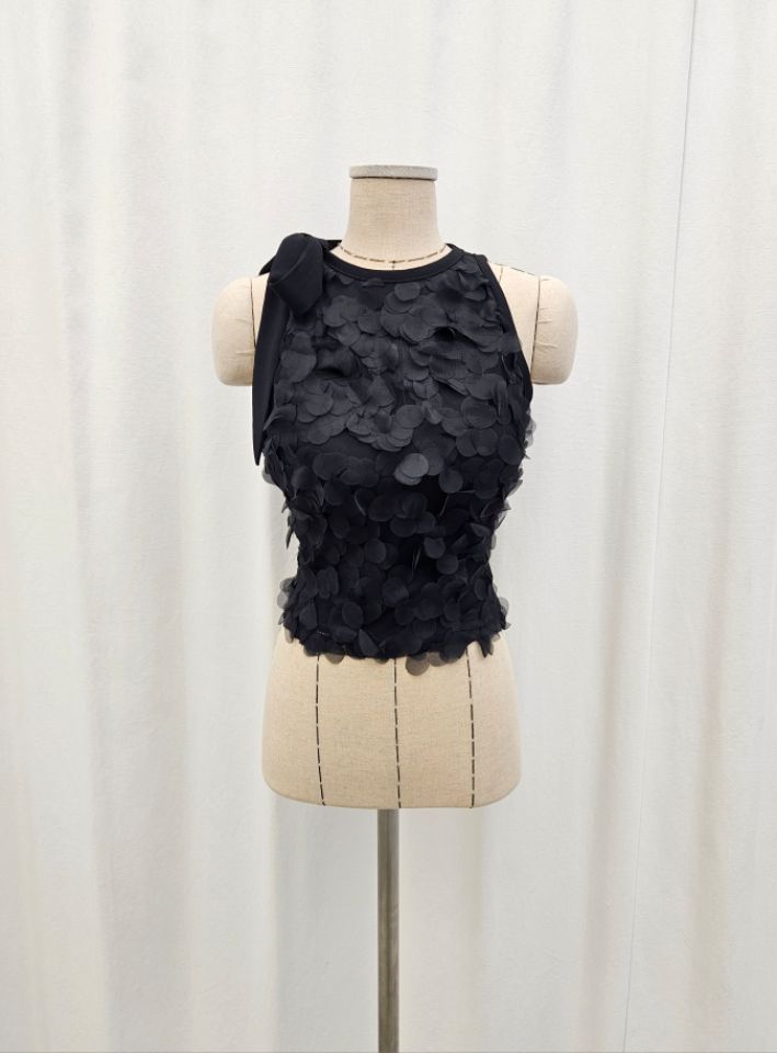 HIGH HEELS東大門實拍女裝新款真品26春夏人氣時尚吊帶背心HIGH HEELS吊帶/背心圖色2