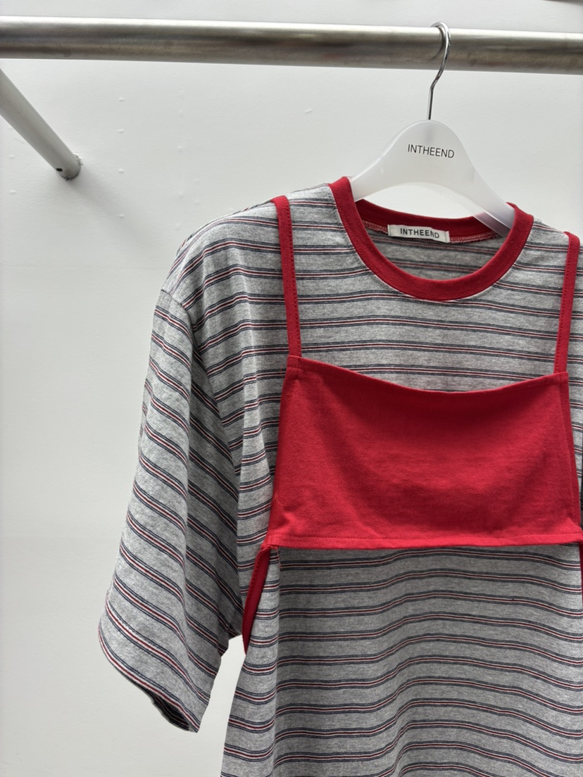 INTHEEND韓國直郵女士新品職業熱賣真品推薦休閑26春夏T恤INTHEENDT恤