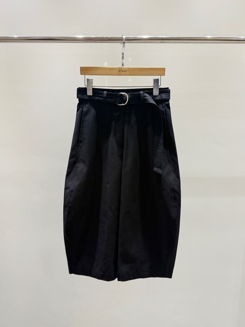 STAGE東大門實拍女士新款人氣熱賣26春夏推薦職業短褲含腰帶STAGE短褲圖色2