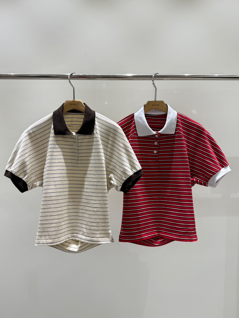 STAGE東大門代購女裝新品時尚休閑職業推薦人氣熱賣26春夏T恤STAGET恤