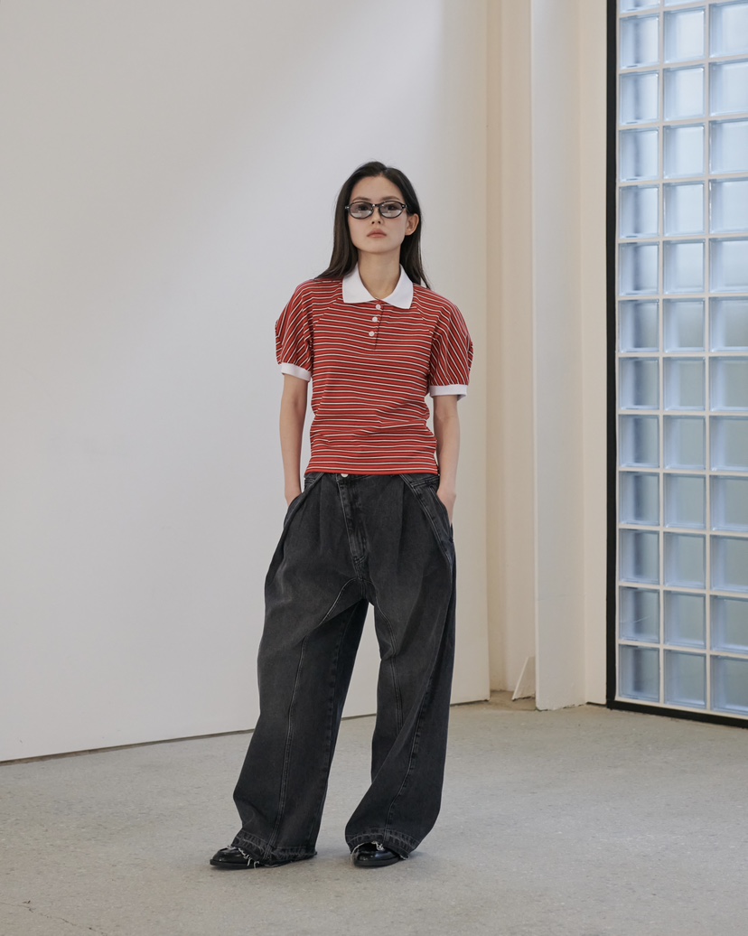 STAGE東大門代購女裝新品時尚休閑職業推薦人氣熱賣26春夏T恤STAGET恤