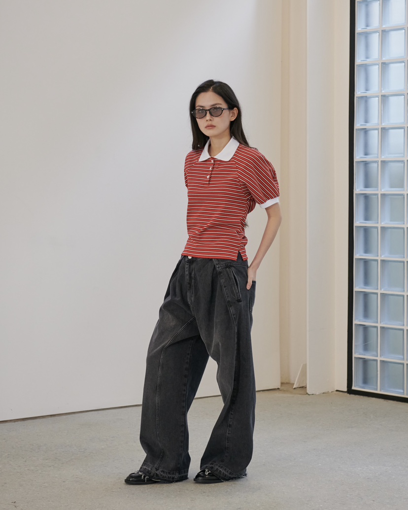 STAGE東大門代購女裝新品時尚休閑職業推薦人氣熱賣26春夏T恤STAGET恤