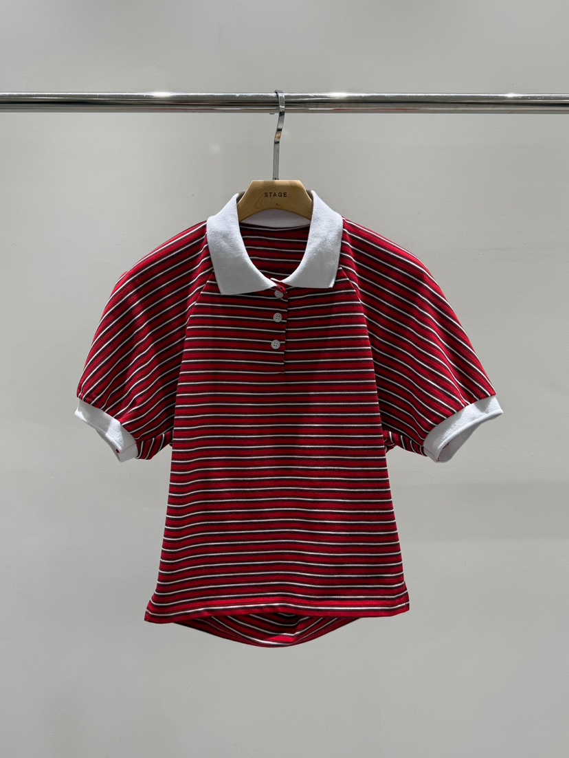 STAGE東大門代購女裝新品時尚休閑職業推薦人氣熱賣26春夏T恤STAGET恤圖色2