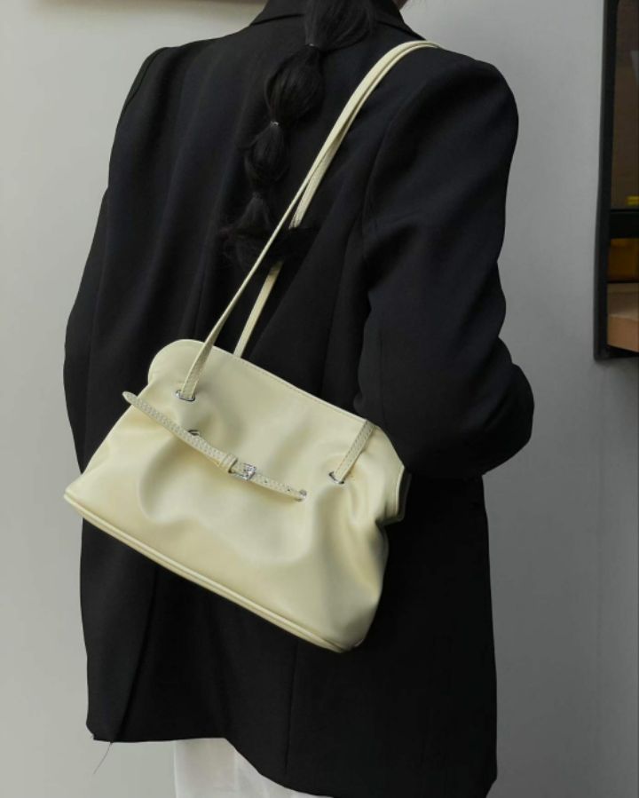 TROUVAILLE韓國代購女士新品真品時尚人氣熱賣單肩斜跨包TROUVAILLE單肩/斜跨包