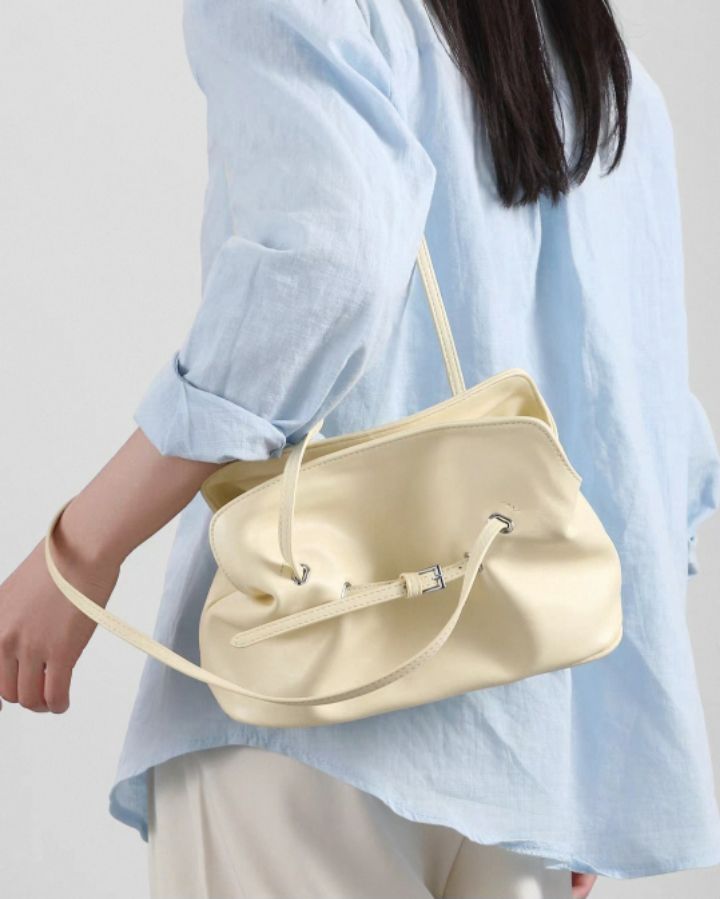 TROUVAILLE韓國代購女士新品真品時尚人氣熱賣單肩斜跨包TROUVAILLE單肩/斜跨包