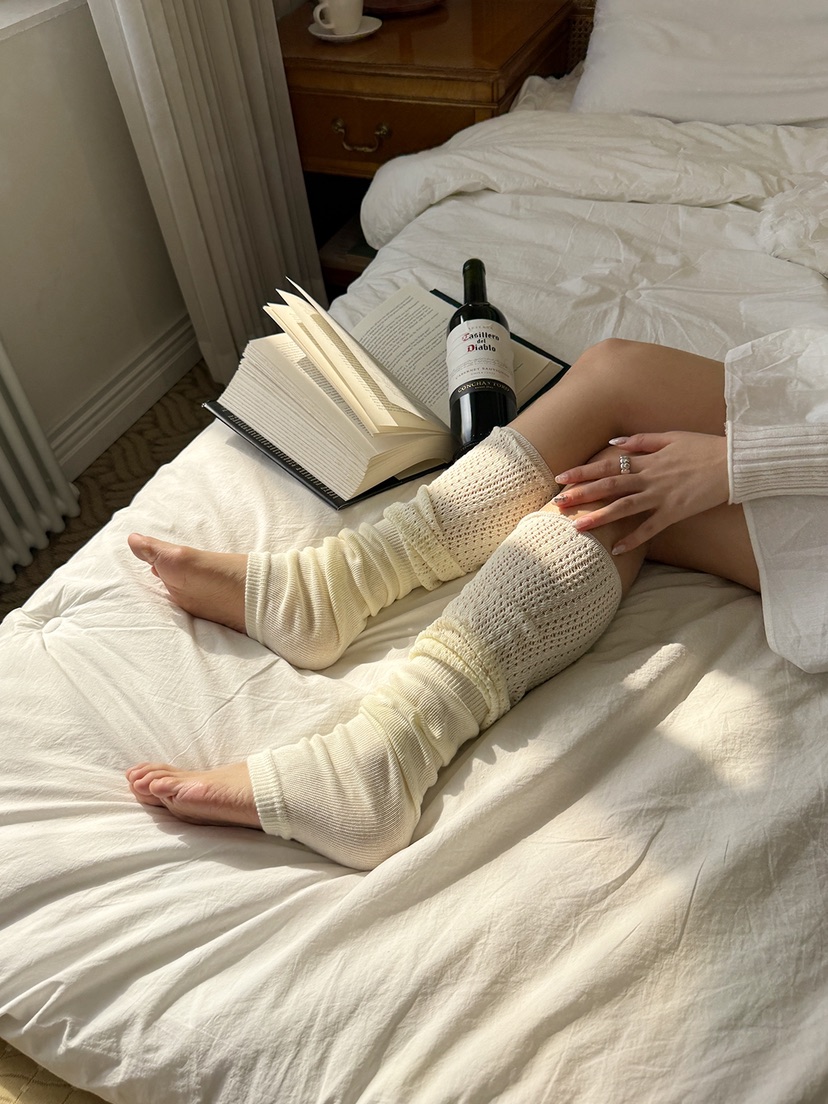 NICEALICE韓國代購女裝新款職業休閑推薦真品襪子褶皺雙層NICEALICE襪子