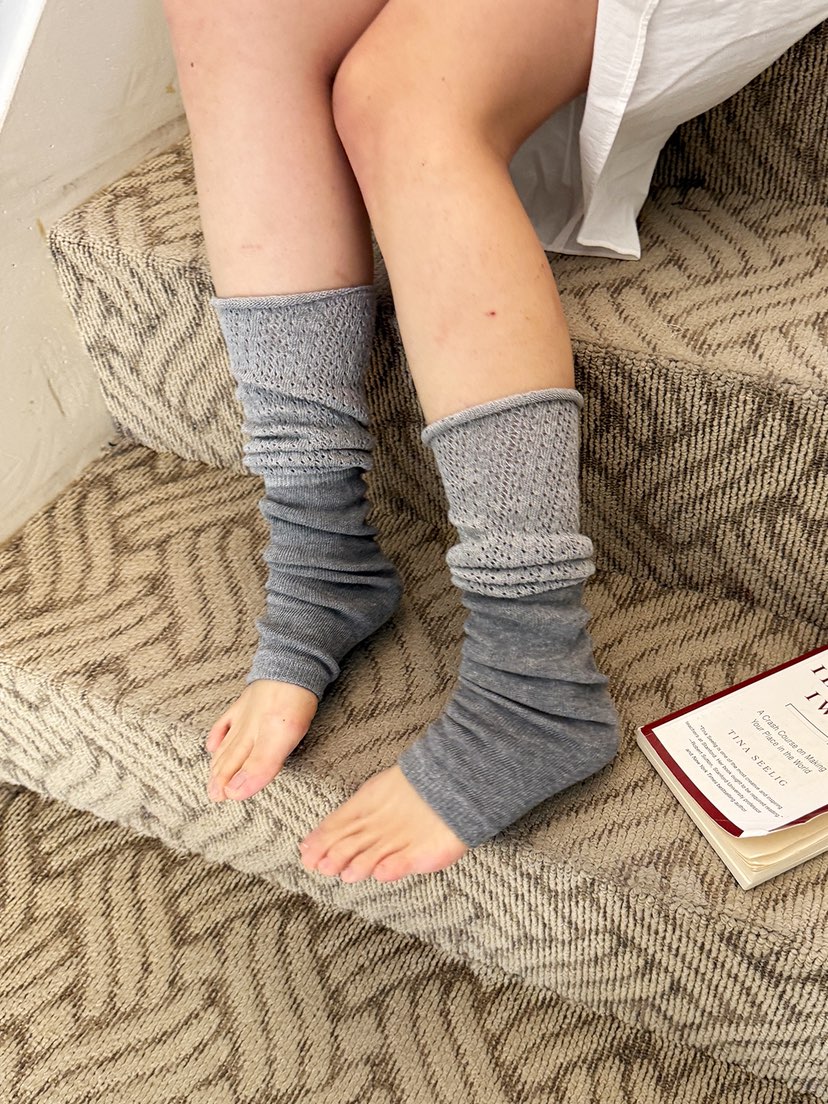 NICEALICE韓國代購女裝新款職業休閑推薦真品襪子褶皺雙層NICEALICE襪子