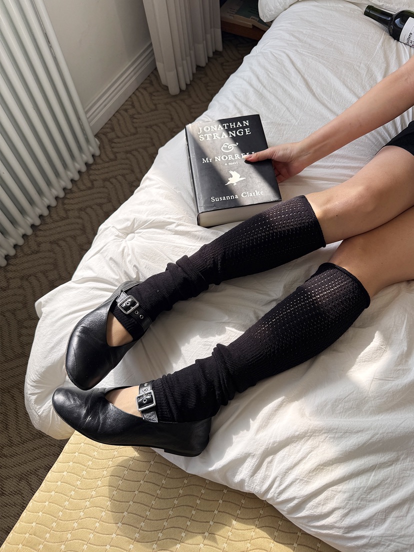 NICEALICE韓國代購女裝新款職業休閑推薦真品襪子褶皺雙層NICEALICE襪子圖色3