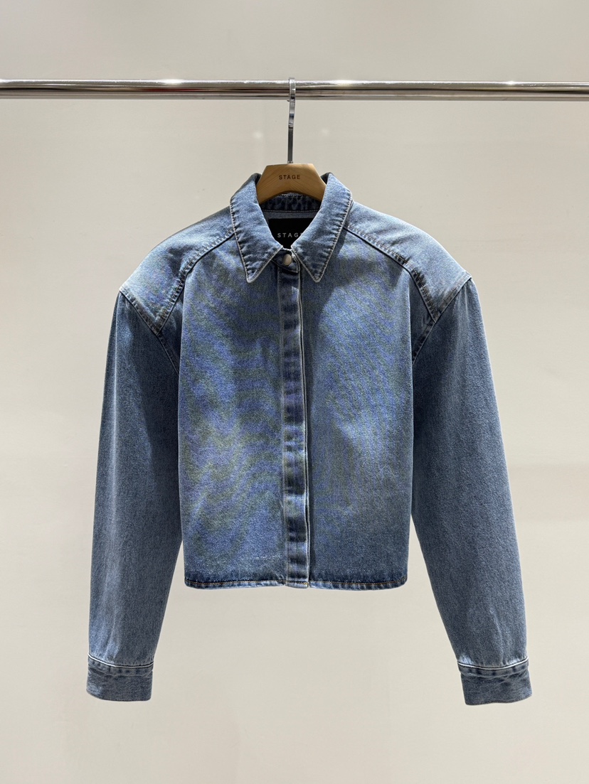 STAGE東大門實拍女裝新款26春夏時尚休閑熱賣職業人氣夾克STAGE夾克圖色1