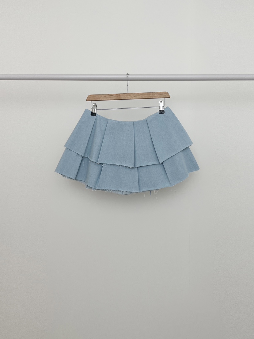 RE:OPENING東大門代購女裝新款真品時尚人氣職業短裙褶皺RE:OPENING短裙