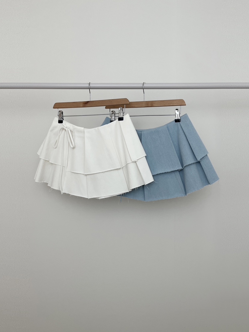 RE:OPENING東大門代購女裝新款真品時尚人氣職業短裙褶皺RE:OPENING短裙