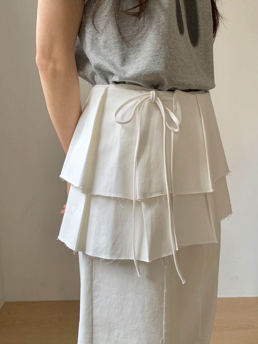 RE:OPENING東大門代購女裝新款真品時尚人氣職業短裙褶皺RE:OPENING短裙