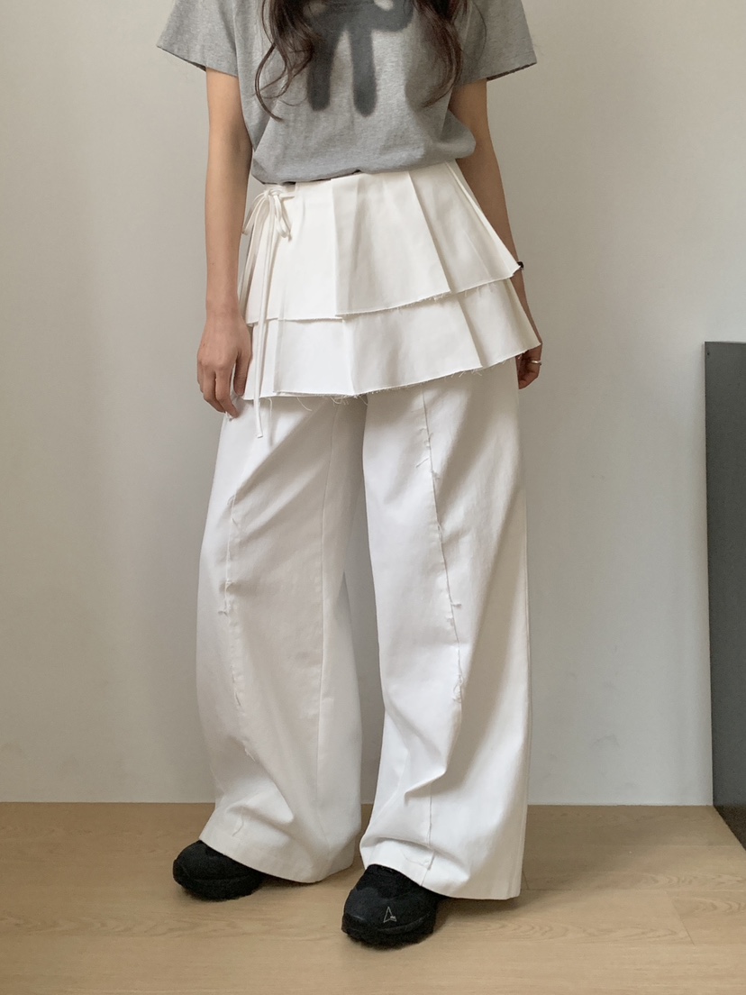 RE:OPENING東大門代購女裝新款真品時尚人氣職業短裙褶皺RE:OPENING短裙