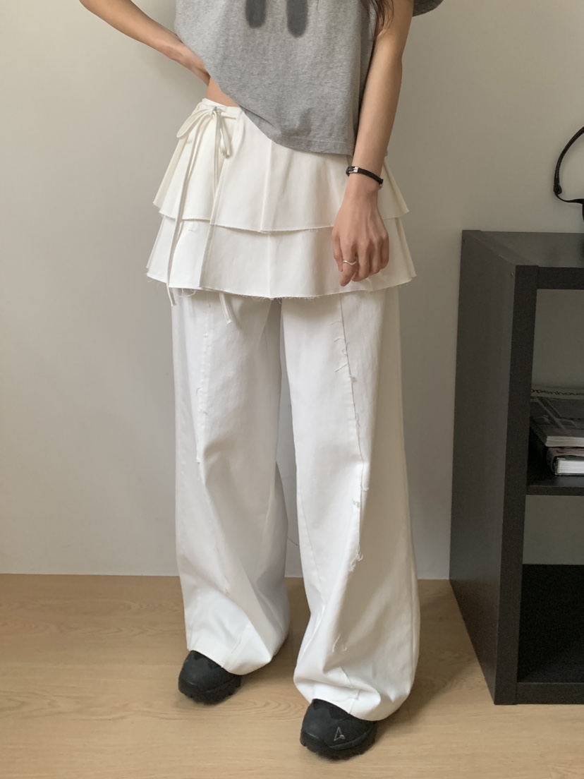 RE:OPENING東大門代購女裝新款真品時尚人氣職業短裙褶皺RE:OPENING短裙