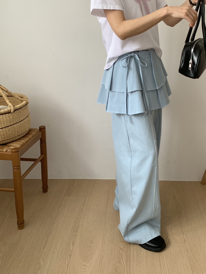 RE:OPENING東大門代購女裝新款真品時尚人氣職業短裙褶皺RE:OPENING短裙