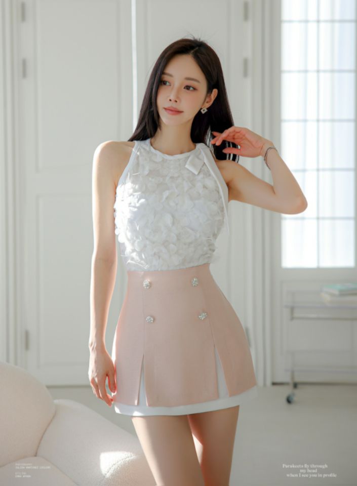 HIGH HEELS東大門直郵女裝新品職業時尚休閑人氣26春夏短裙HIGH HEELS短裙