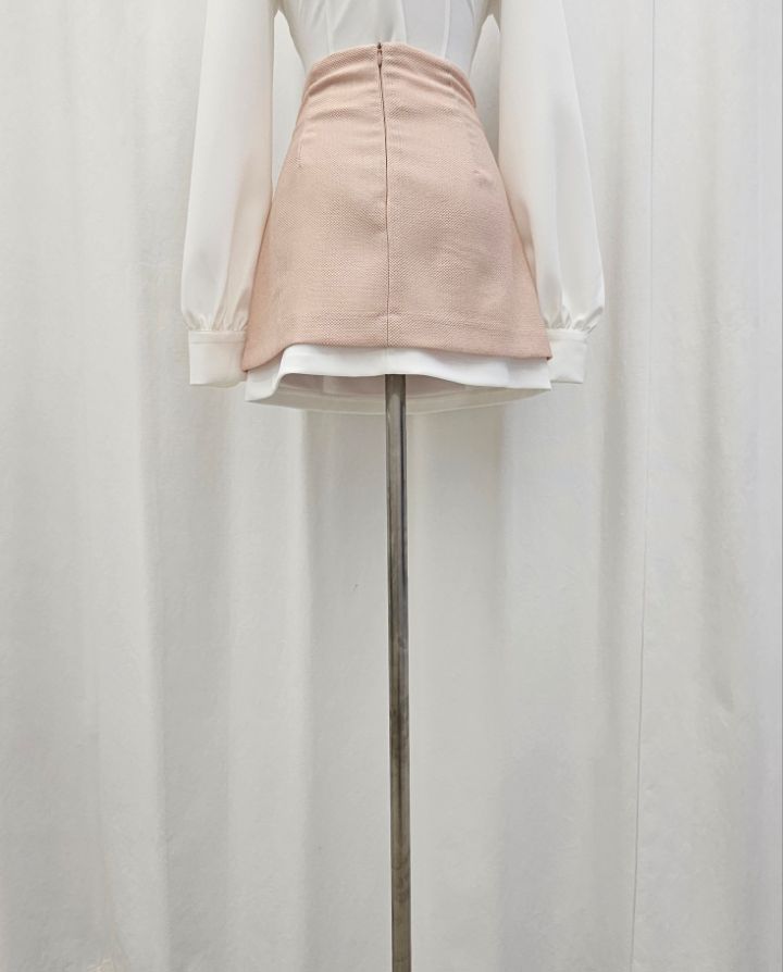 HIGH HEELS東大門直郵女裝新品職業時尚休閑人氣26春夏短裙HIGH HEELS短裙