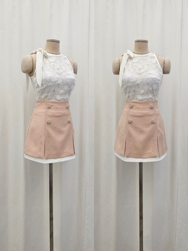 HIGH HEELS東大門直郵女裝新品職業時尚休閑人氣26春夏短裙HIGH HEELS短裙