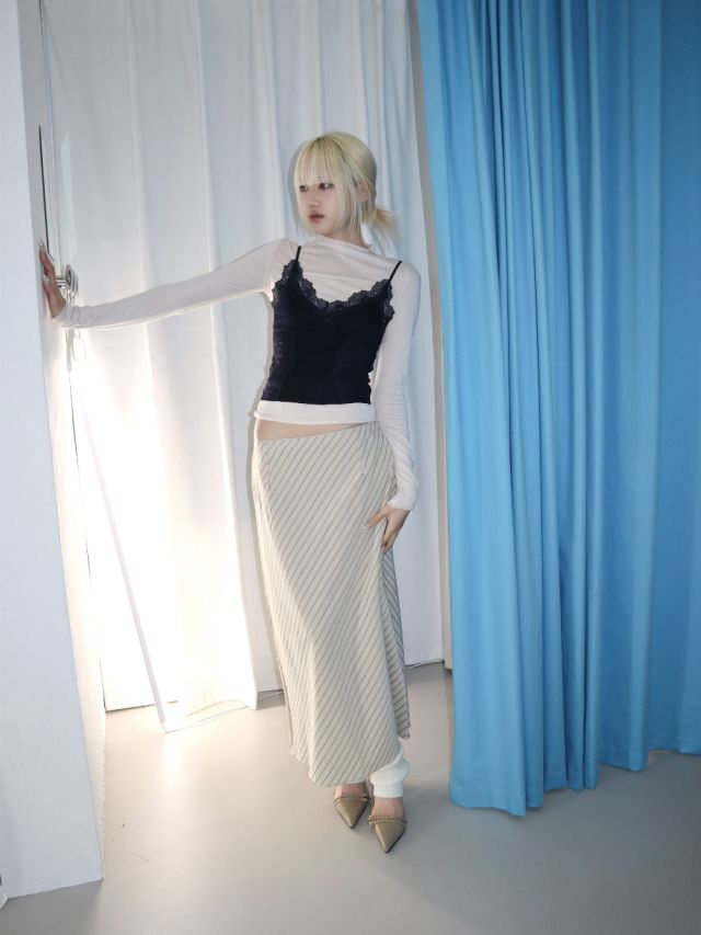 LIVE FOREVER韓國代購女裝新品休閑真品26春夏T恤不含吊帶LIVE FOR_EVERT恤