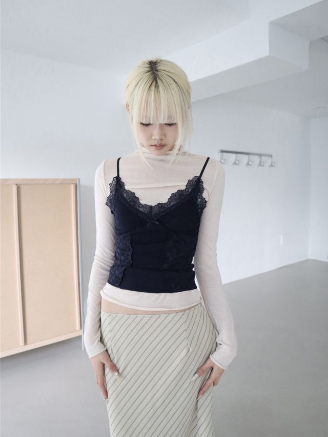 LIVE FOREVER韓國代購女裝新品休閑真品26春夏T恤不含吊帶LIVE FOR_EVERT恤