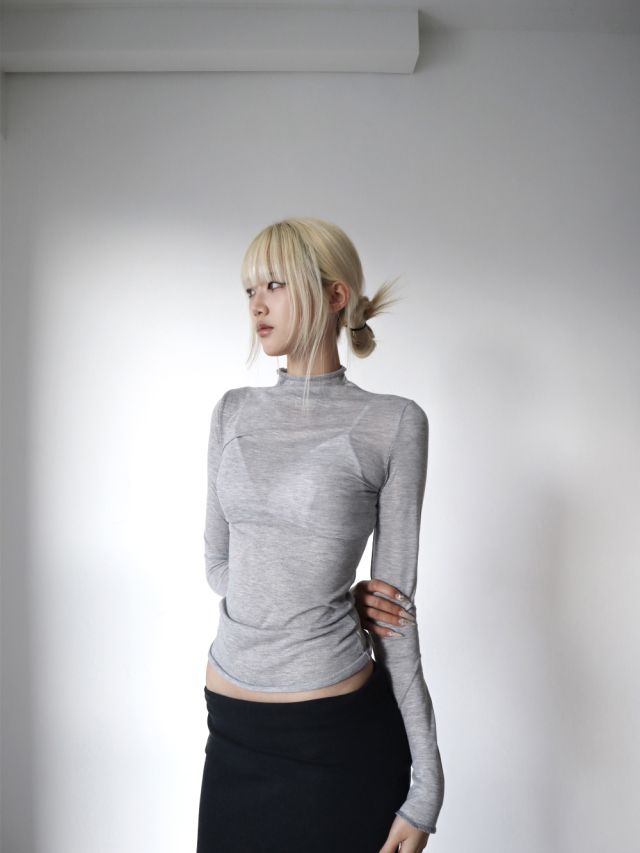 LIVE FOREVER韓國代購女裝新品休閑真品26春夏T恤不含吊帶LIVE FOR_EVERT恤圖色2