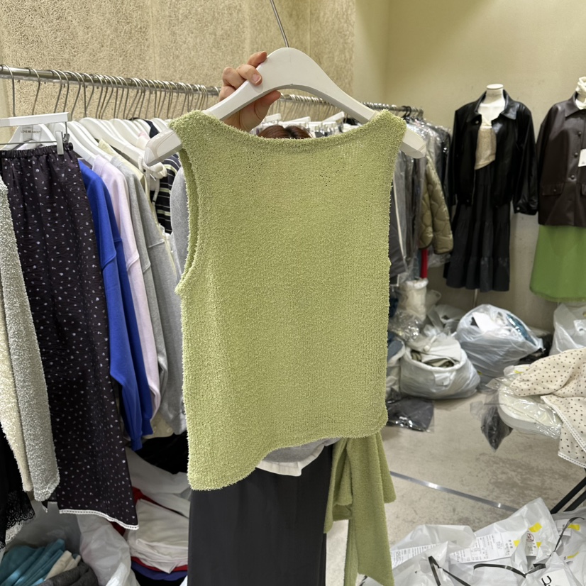 REFLAT韓國代購女士新款職業休閑時尚推薦26春夏吊帶背心REFLAT吊帶/背心