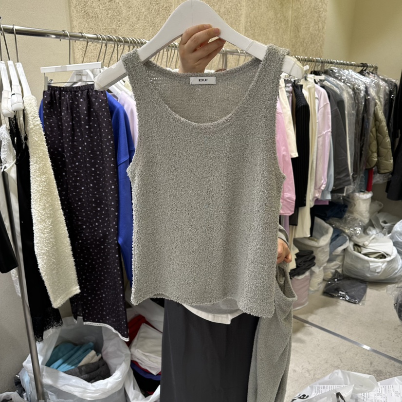 REFLAT韓國代購女士新款職業休閑時尚推薦26春夏吊帶背心REFLAT吊帶/背心圖色2