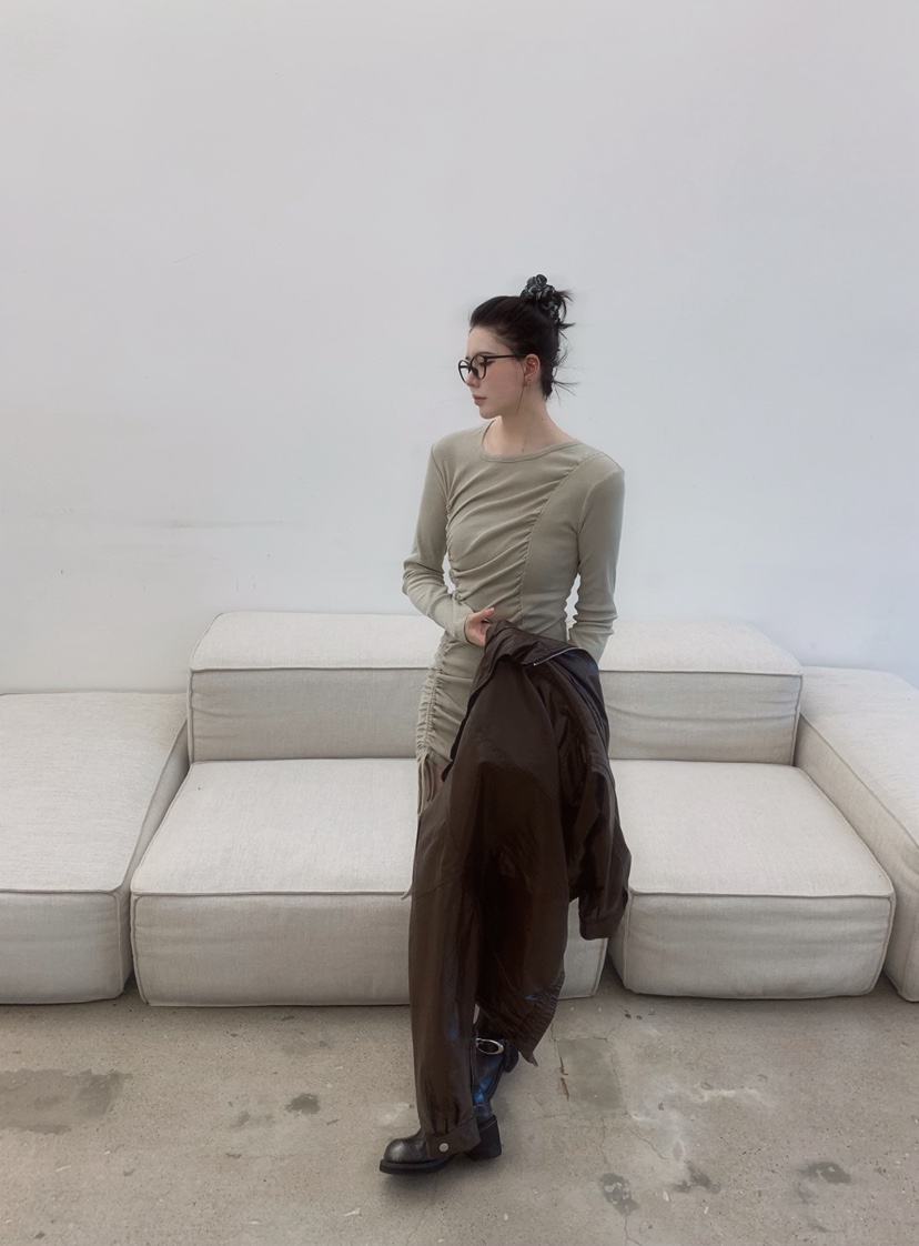 STICK WITH東大門直郵女裝新品熱賣職業真品人氣26春夏連衣裙STICK WITH連衣裙