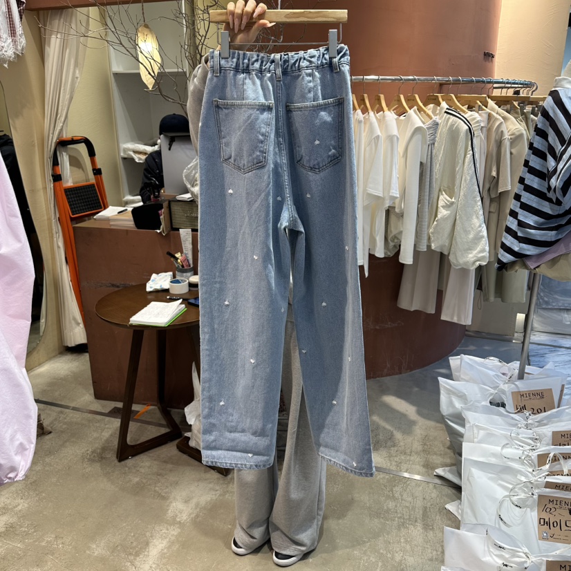 MIENNE東大門直郵女裝新款人氣職業真品休閑熱賣26春夏牛仔褲MIENNE牛仔褲