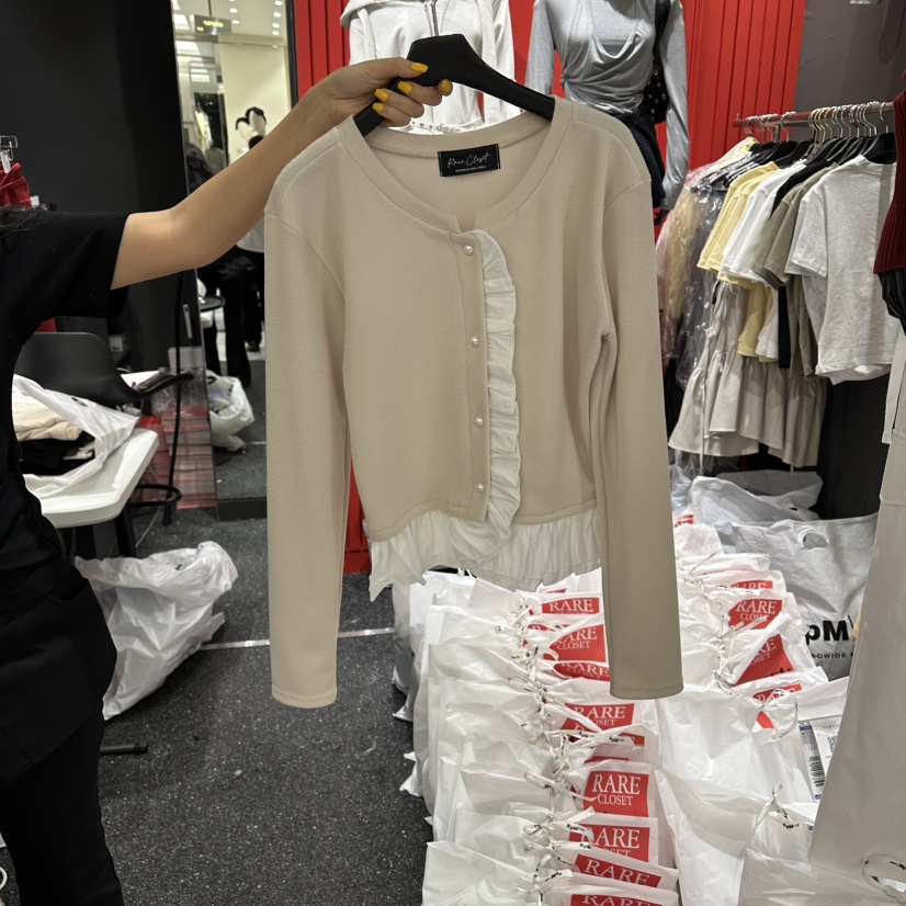 RARE CLOSET東大門實拍女裝新品休閑真品職業人氣針織衫RARE CLOSET針織衫圖色1