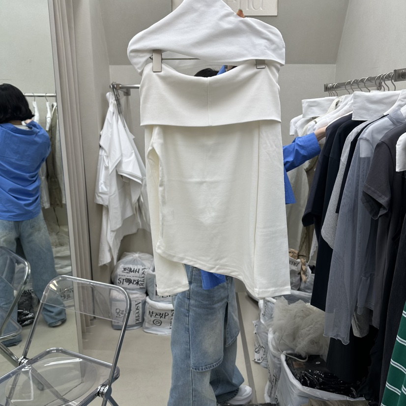 ASCEND東大門代購女裝新款熱賣人氣真品26春夏推薦長袖T恤ASCEND長袖T恤