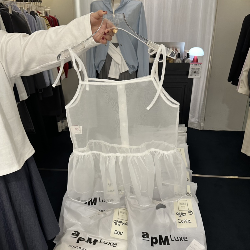 BLISS韓國代購女士新款真品時尚推薦人氣吊帶背心不含內搭BLISS吊帶/背心圖色1