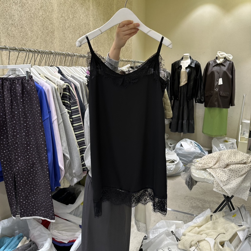 REFLAT東大門實拍女士新款26春夏職業休閑熱賣真品吊帶背心REFLAT吊帶/背心圖色2