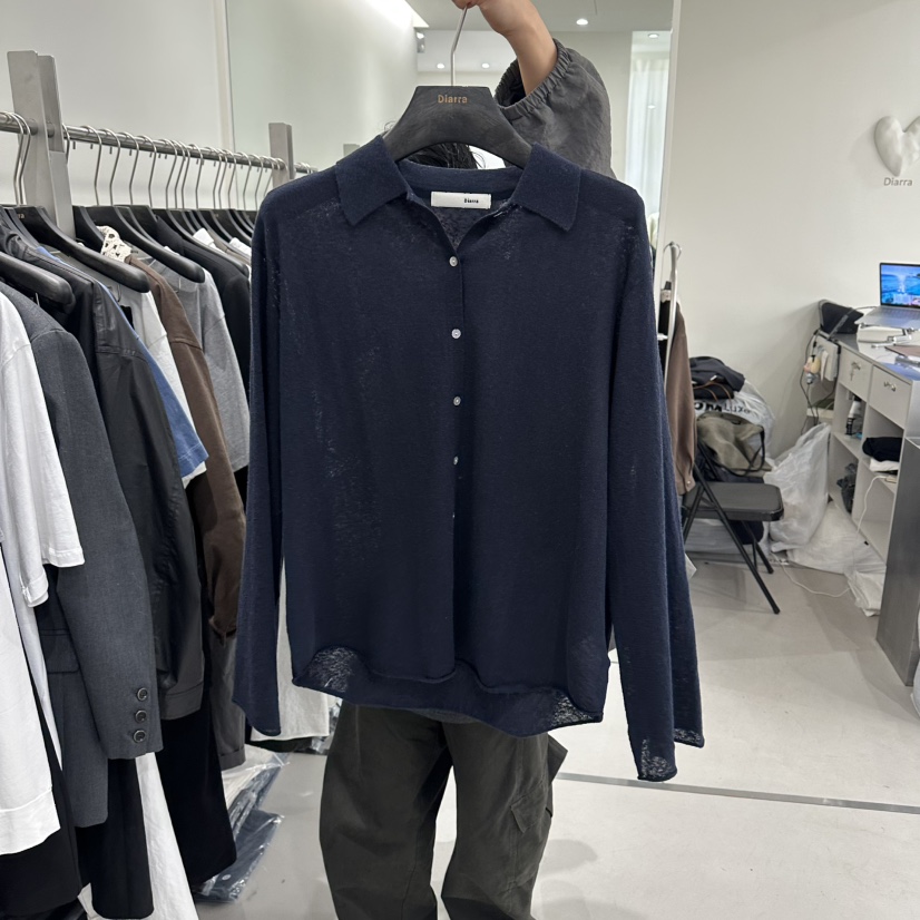 DIARRA東大門代購女士新款職業休閑時尚人氣26春夏襯衫蕾絲衫DIARRA襯衫/蕾絲衫圖色2