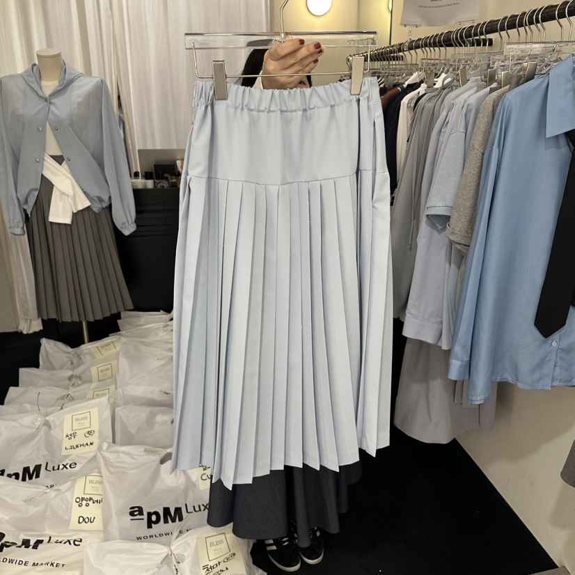 BLISS韓國代購女裝新款26春夏時尚休閑真品熱賣推薦職業長裙BLISS長裙