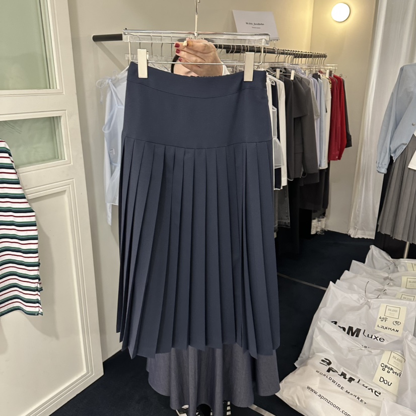 BLISS韓國代購女裝新款26春夏時尚休閑真品熱賣推薦職業長裙BLISS長裙圖色3